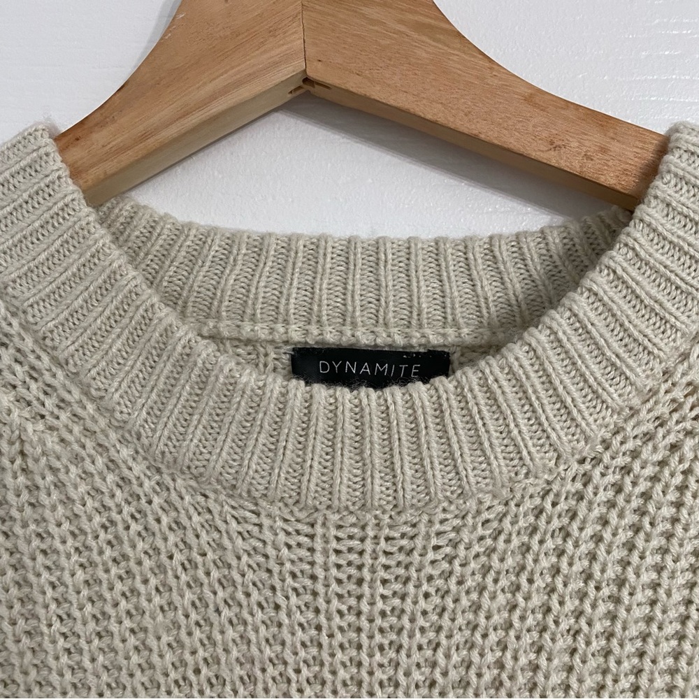 DYNAMITE | August oversized wool-blend sweater - Picture 10 of 12